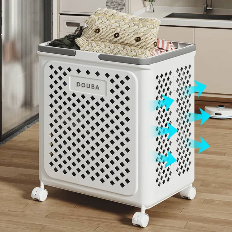 سبد رخت چرخ دار