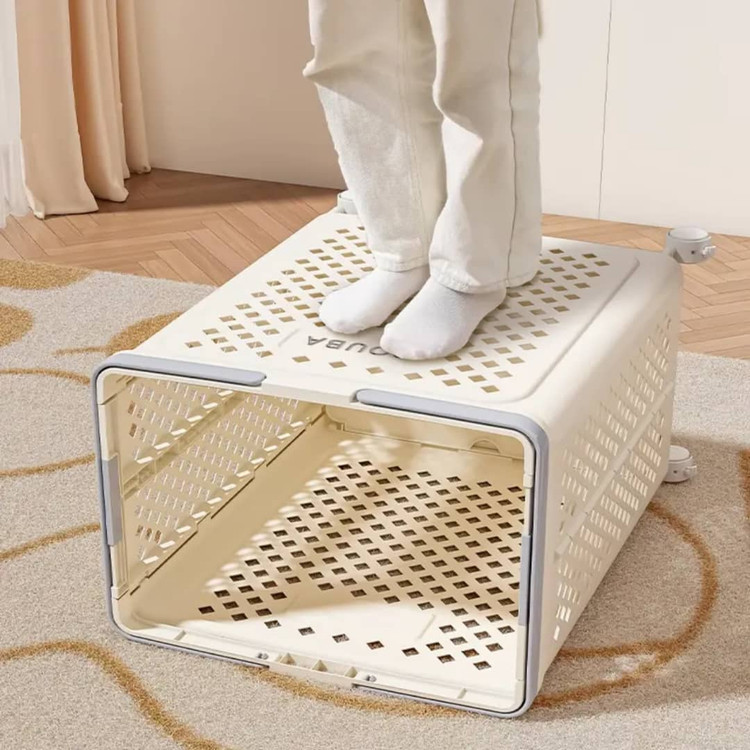 سبد رخت چرخ دار