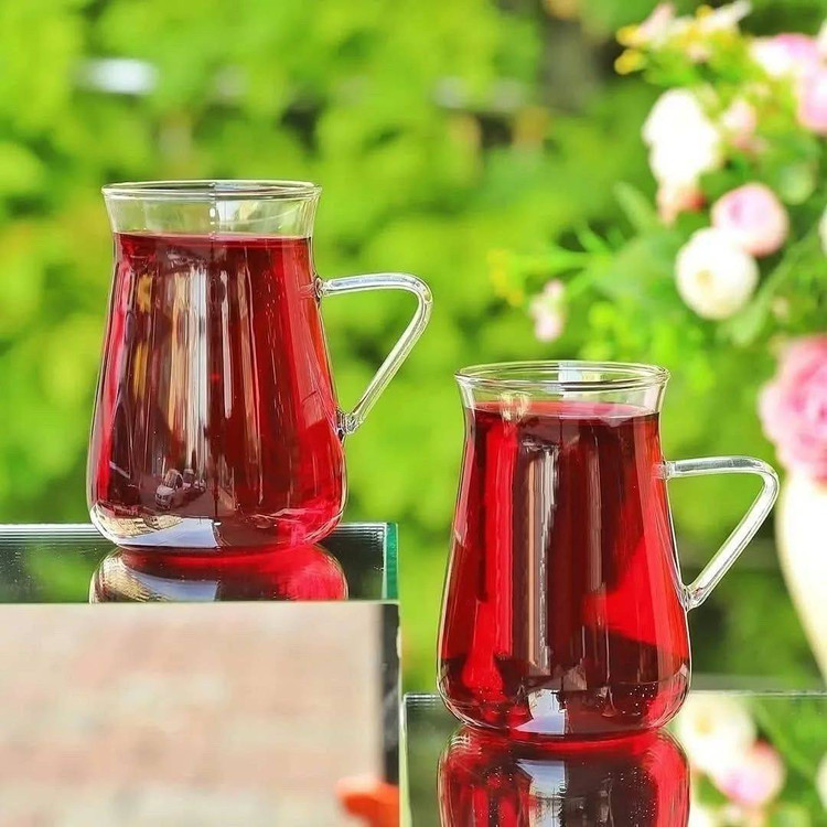 فنجان پیرکس دسته مثلثی