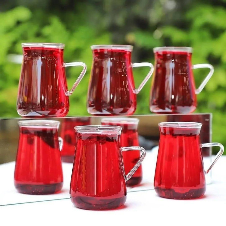 فنجان پیرکس دسته مثلثی