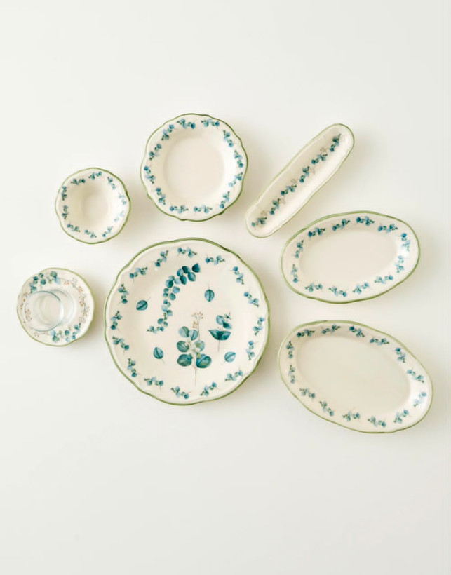 صبحانهخوری ۲۶پارچه Ocaliptus | Stoneware طرح اکالیپتوس